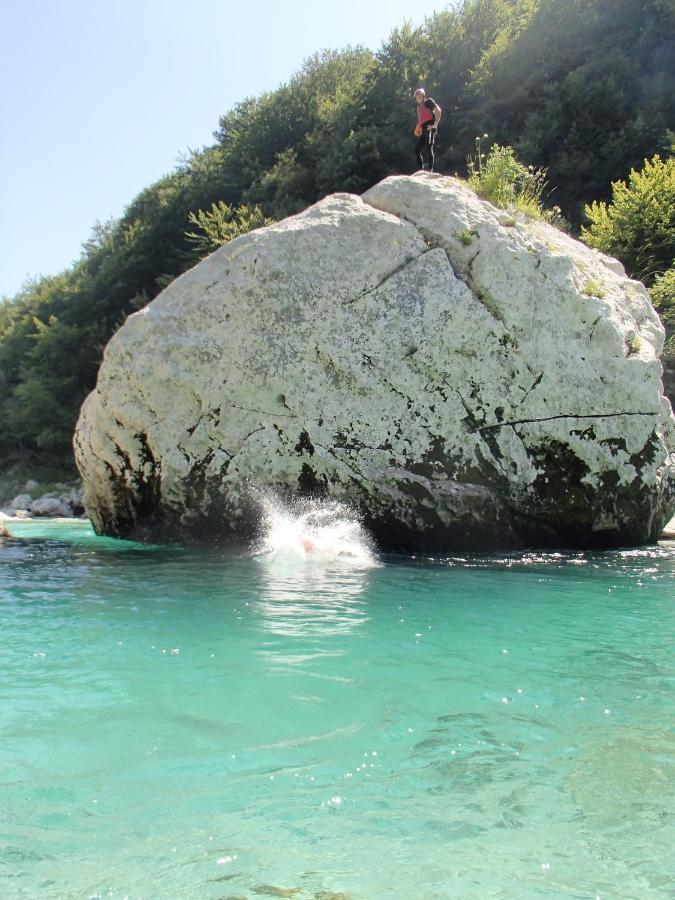 Apartmán Pocitniska Hiska Polovnik Bovec Exteriér fotografie